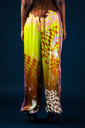 LimeSkin Drawstring Silk Pant - PREORDER
