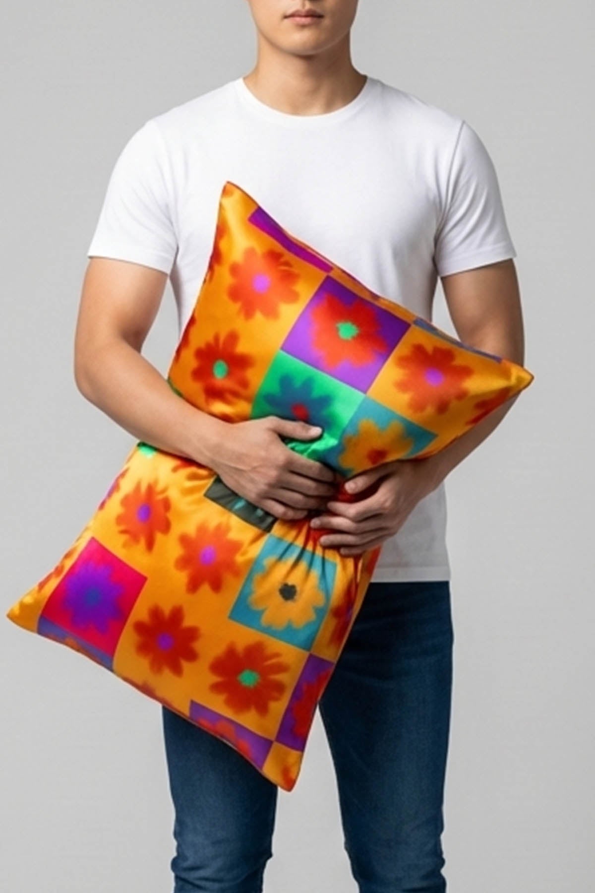 Poppy Silk Pillowcase