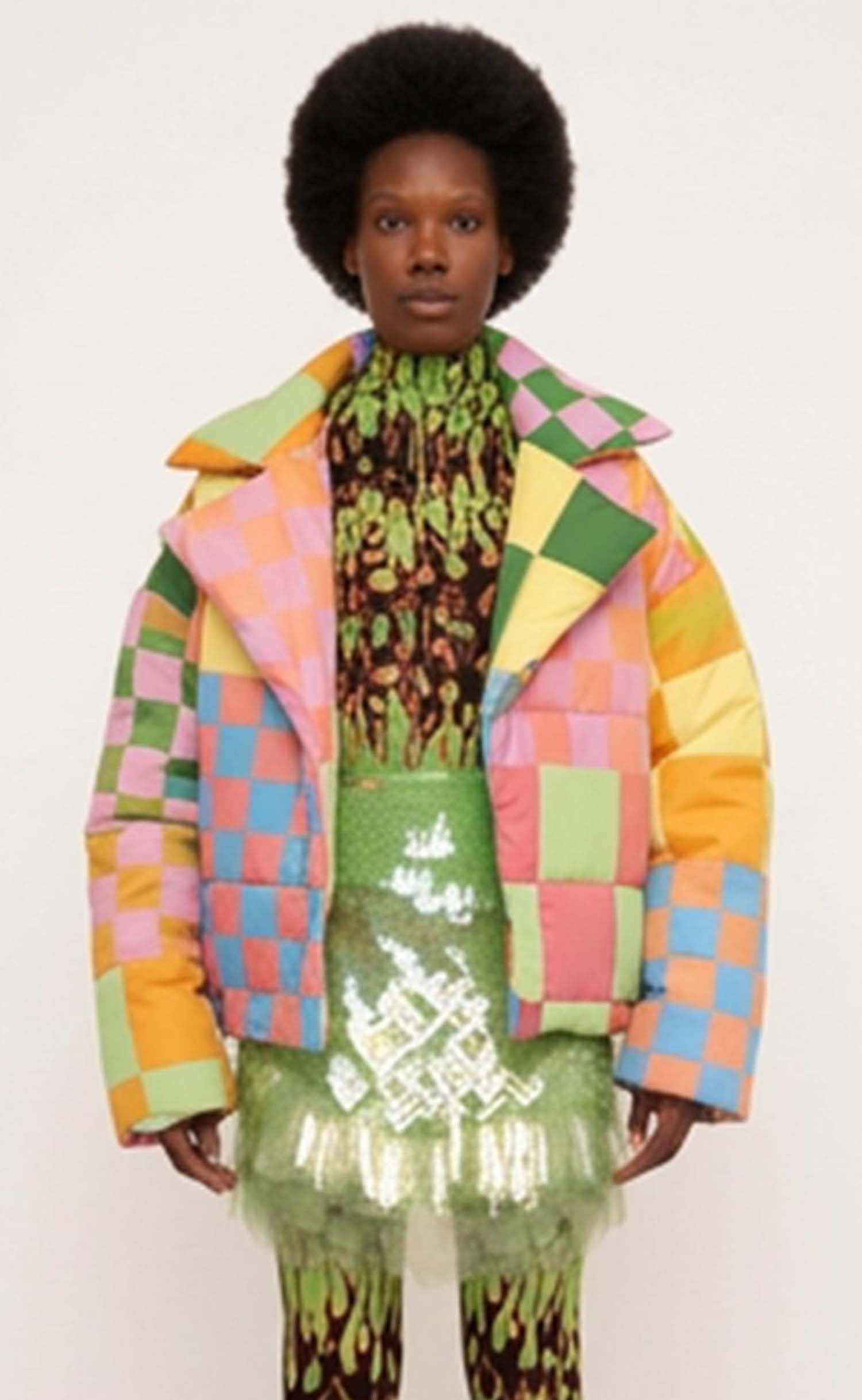 Psycheck Cropped Jacket