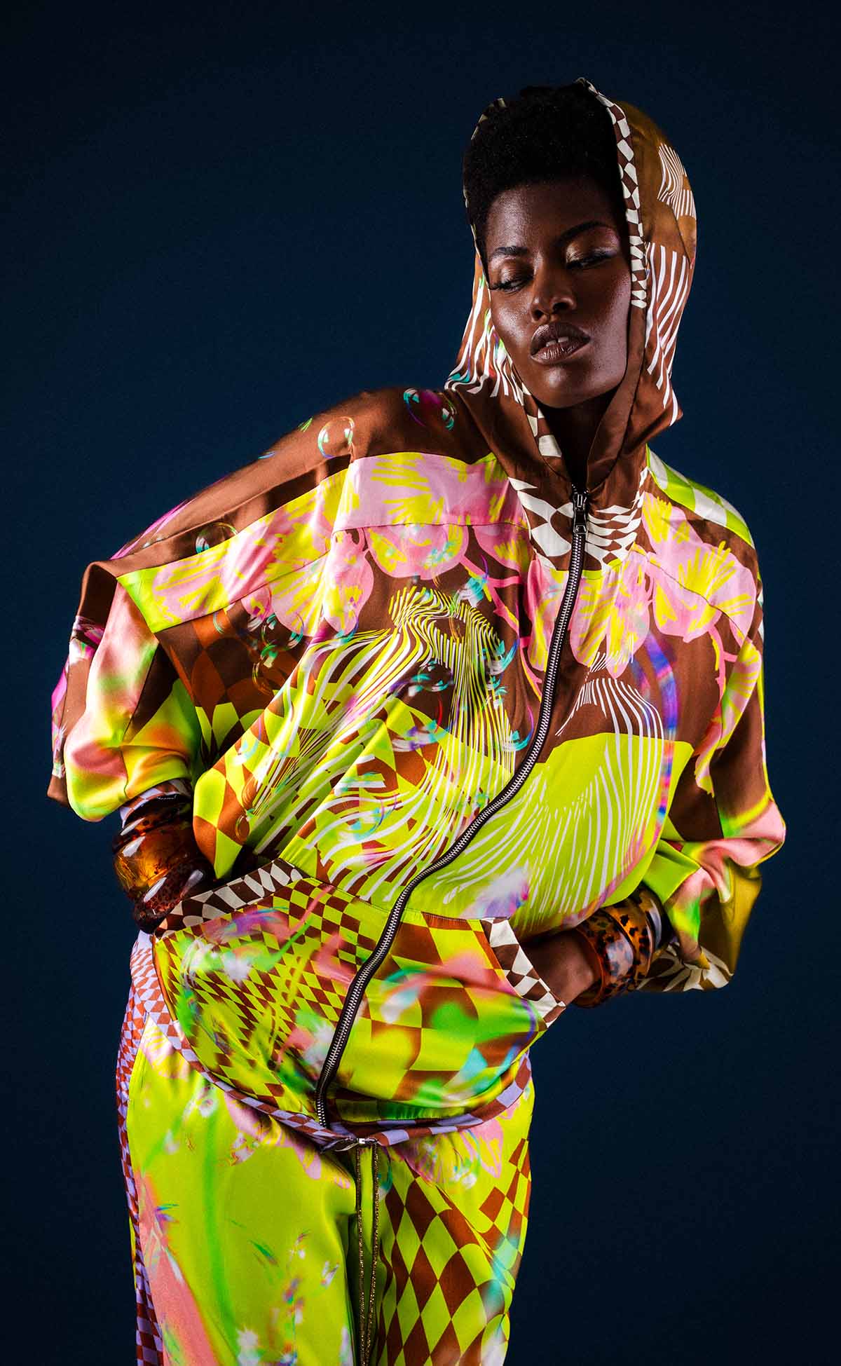 LimeSkin Silk Hoodie