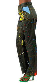 Olive Painter's Carpenter Pant