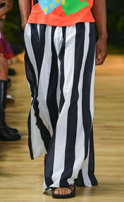 BLACK and WHITE STRIPE Palazzo PANT