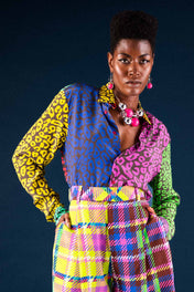 House Party Leopard Button Up