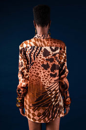 Wild Animal Button Up