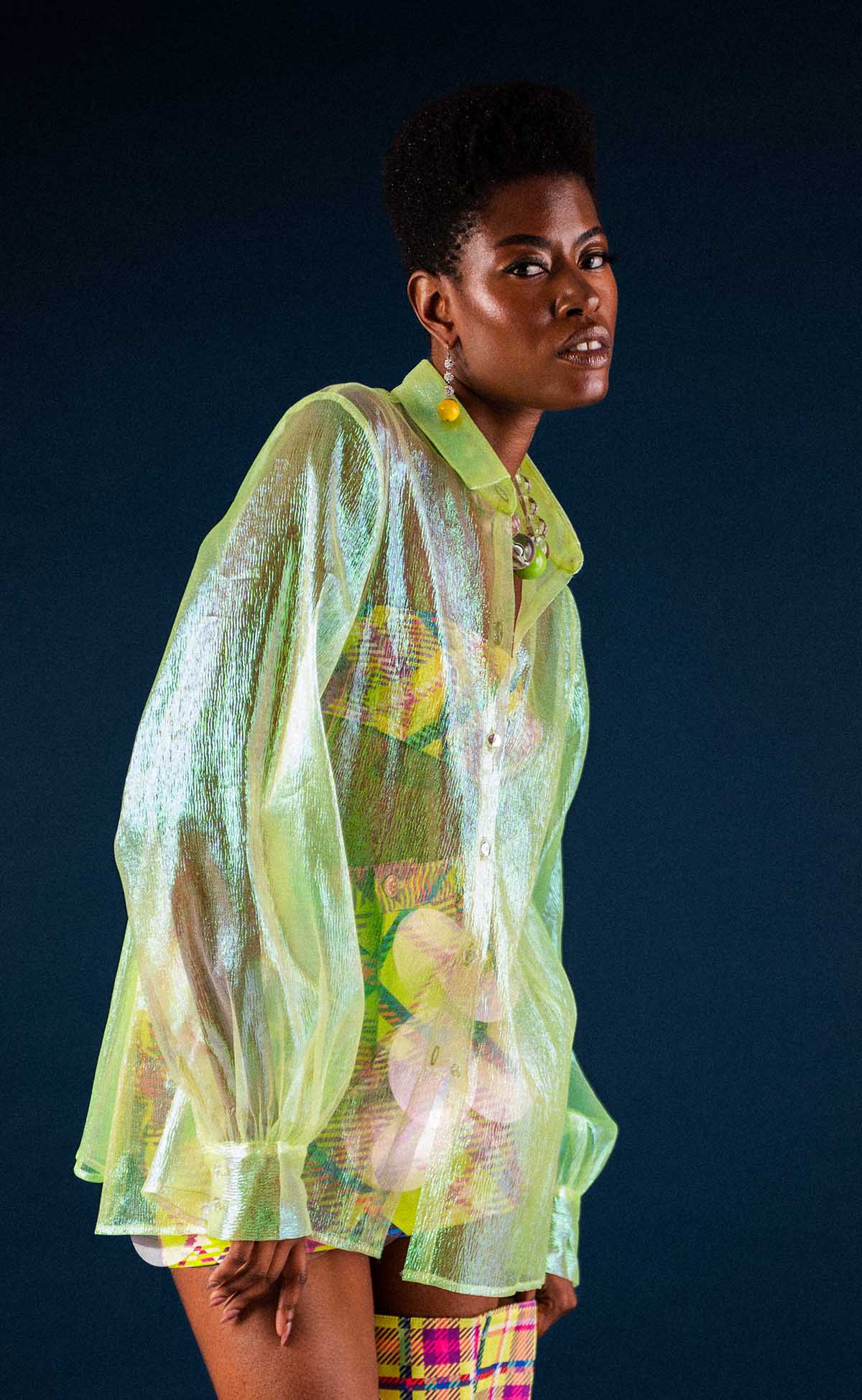 Lemon Dragonfly Blouse- PREORDER