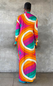 BruceGlen x MSIMB Prism Loop Maxi Shirt Dress