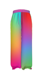 Rainbow Gradient Drawstring Pant