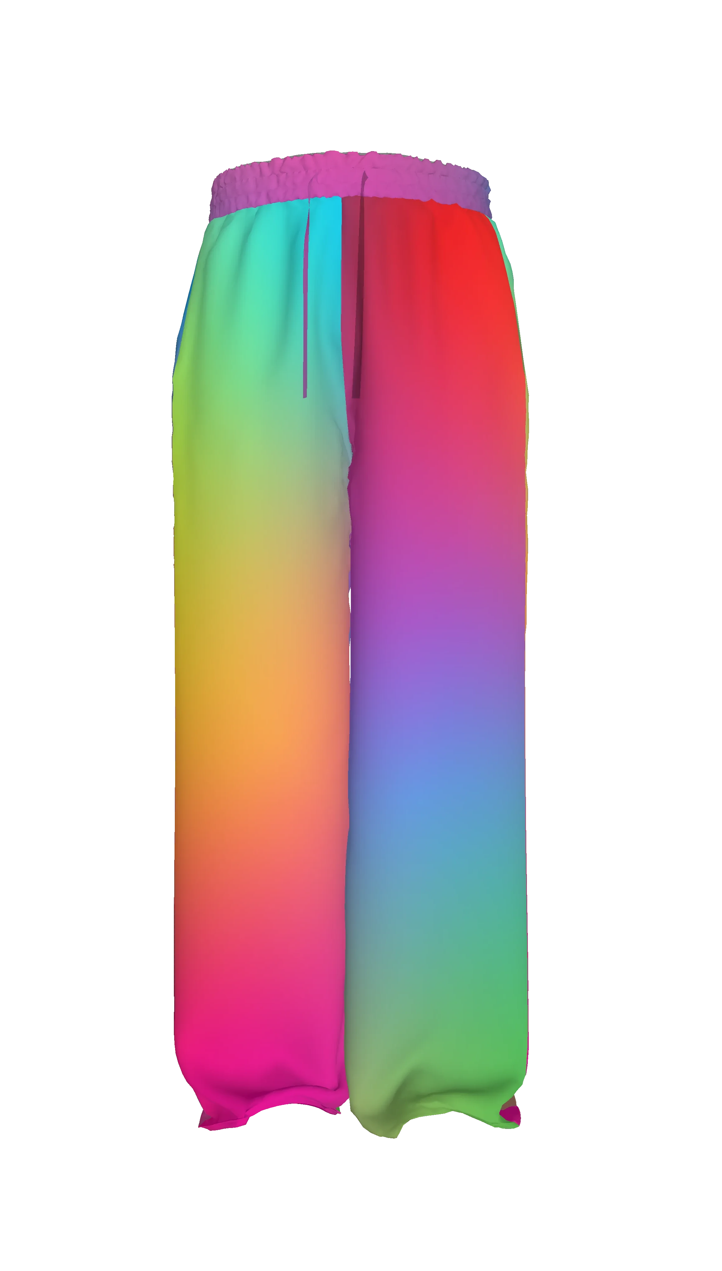 Rainbow Gradient Drawstring Pant