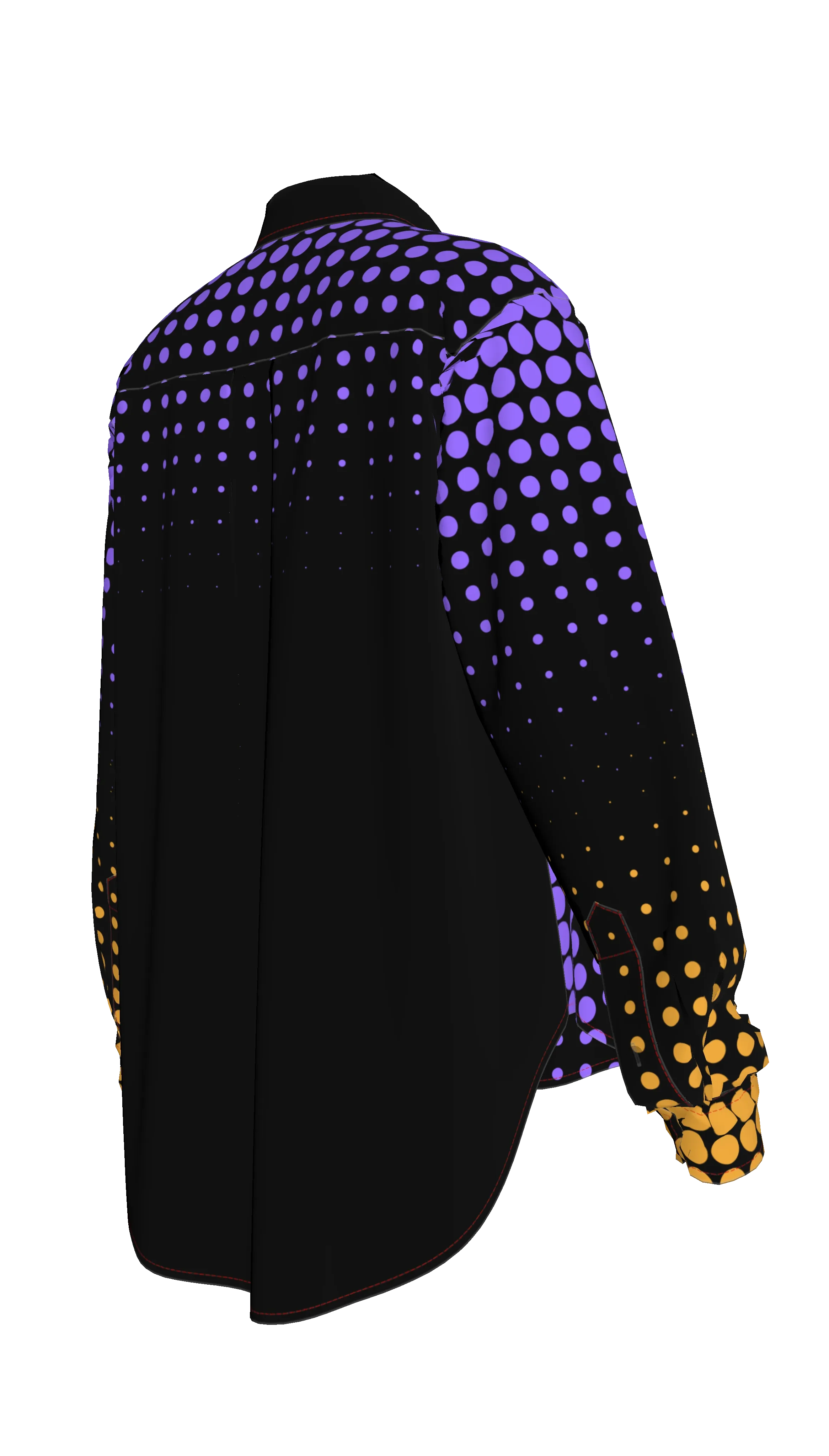 Black Dot Button Up Shirt