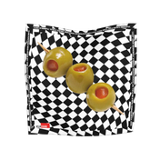 Olive Cocktail Napkin