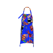 Blue Print Apron