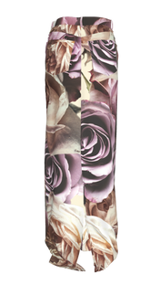 Bouquet Maxi Denim Skirt