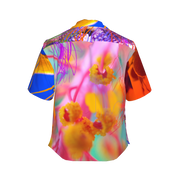 Party Orchid Cropped Camp Shirt