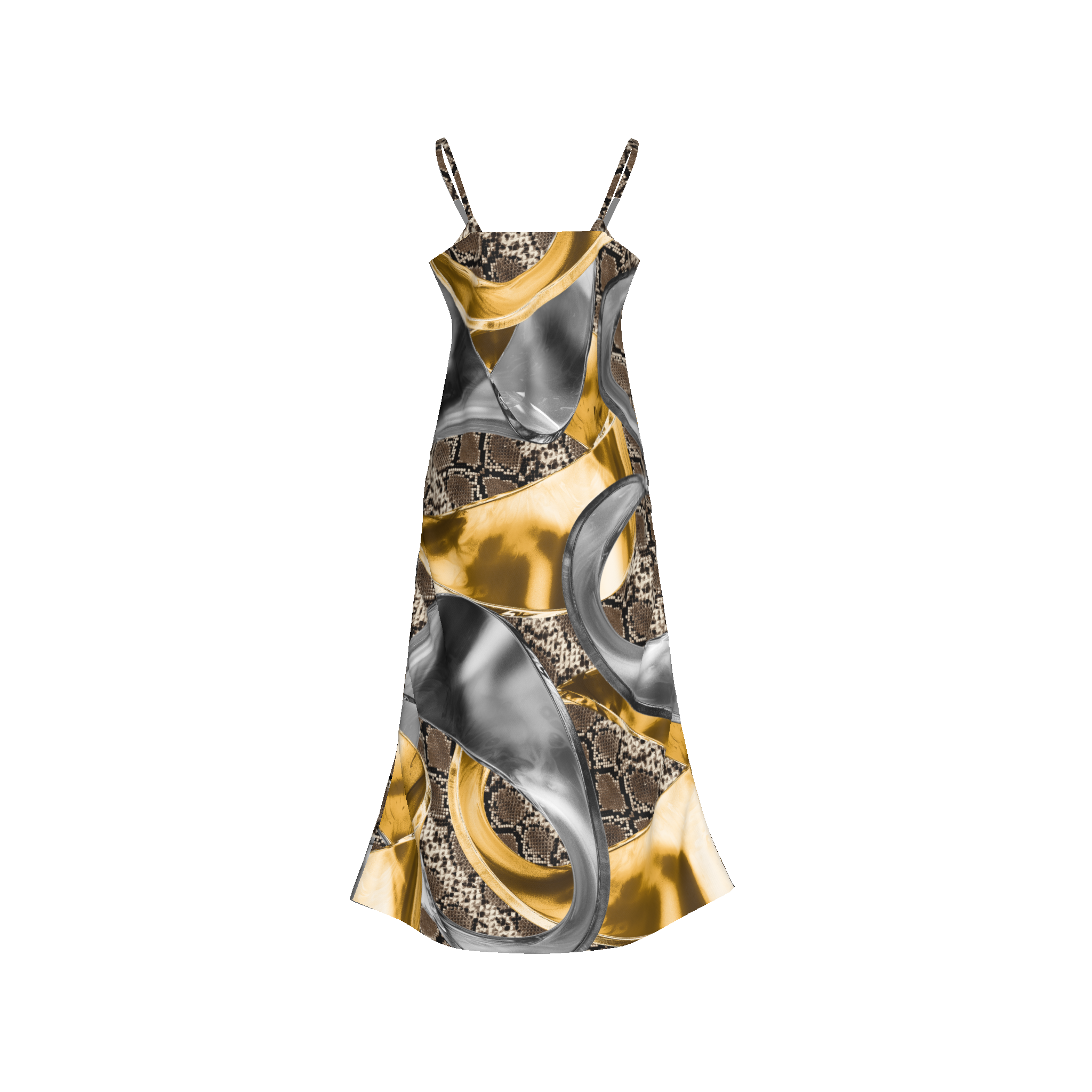 Python Rings Slip Dress