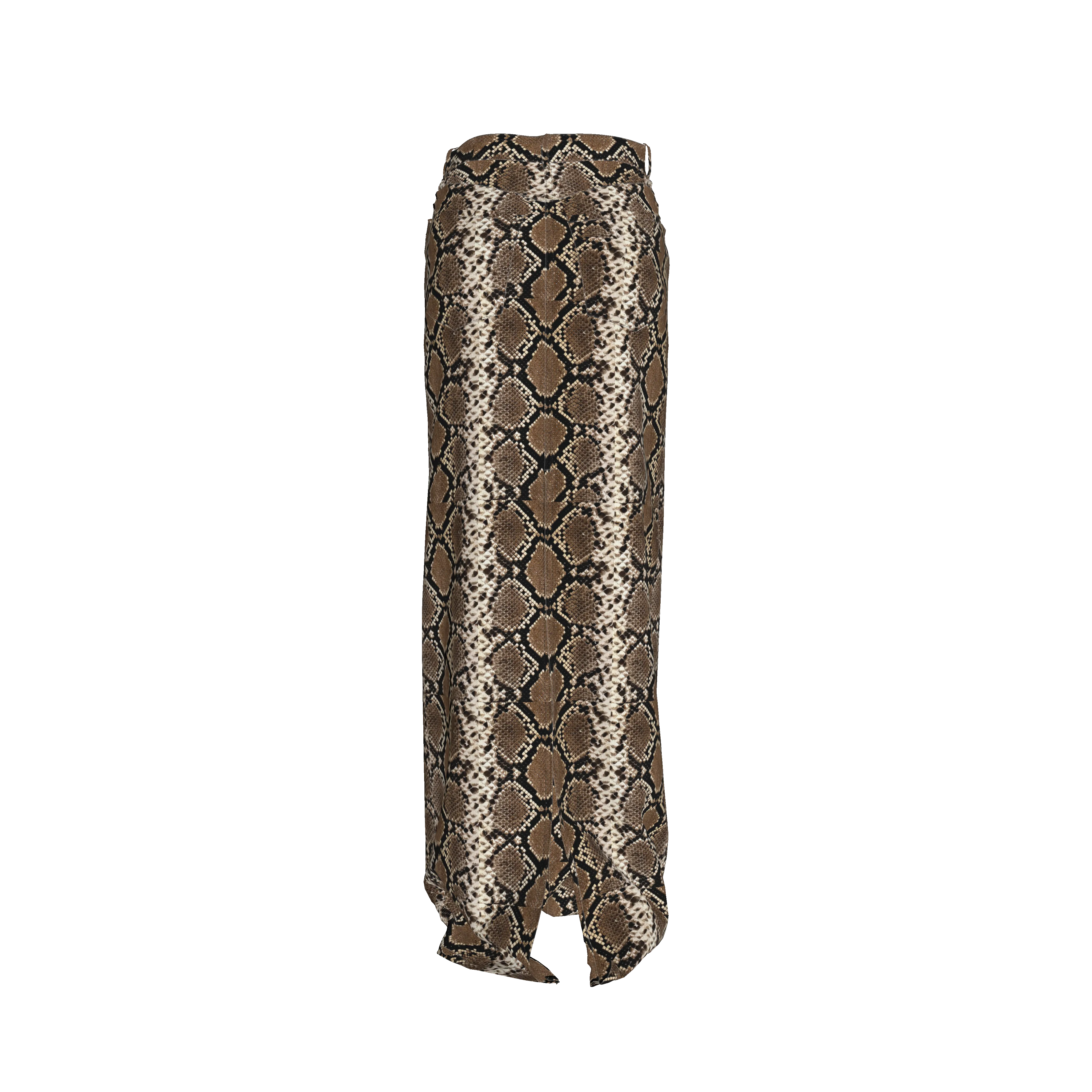 Python Maxi Skirt