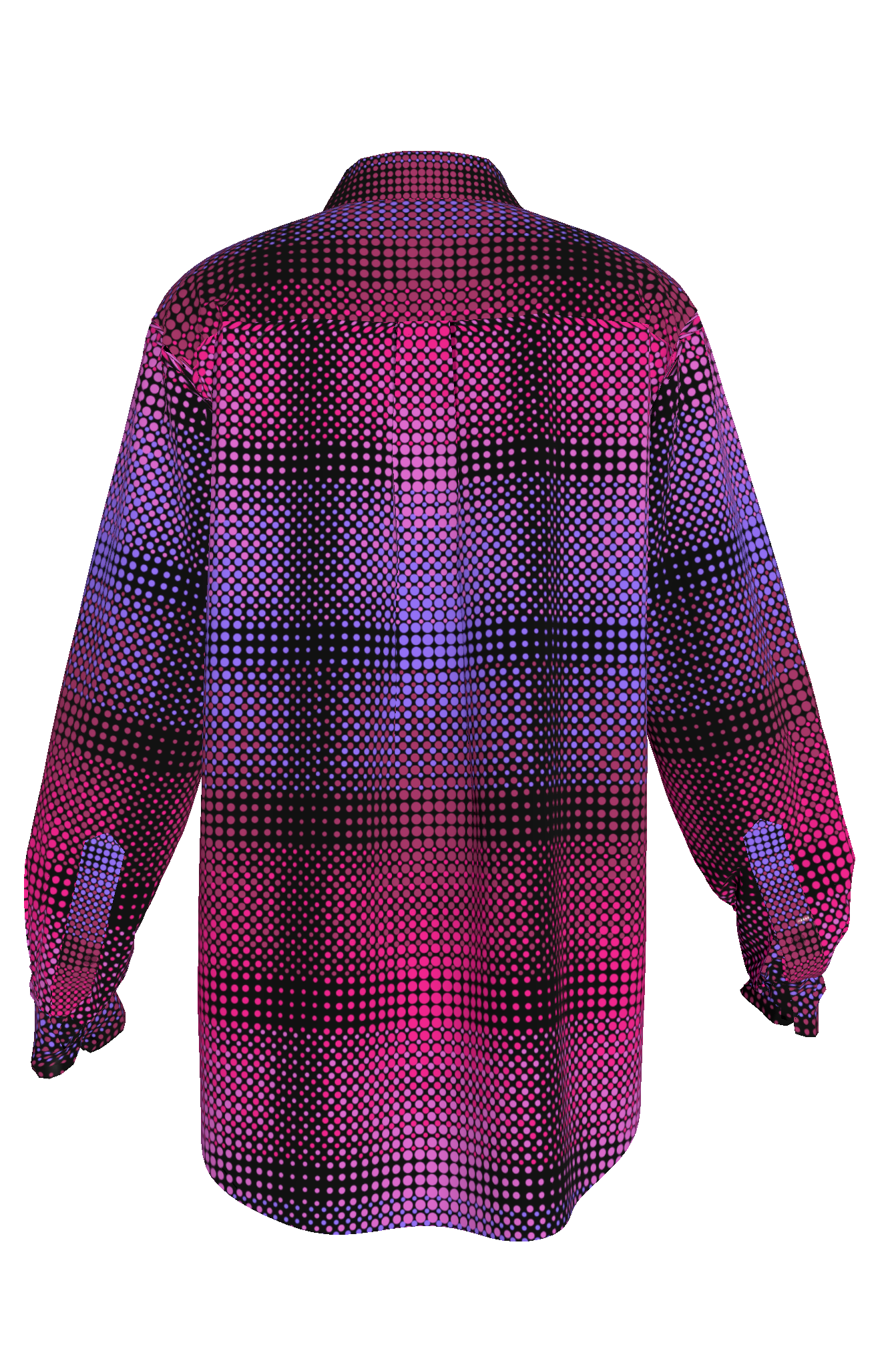Berry Dot Gradient Shirt