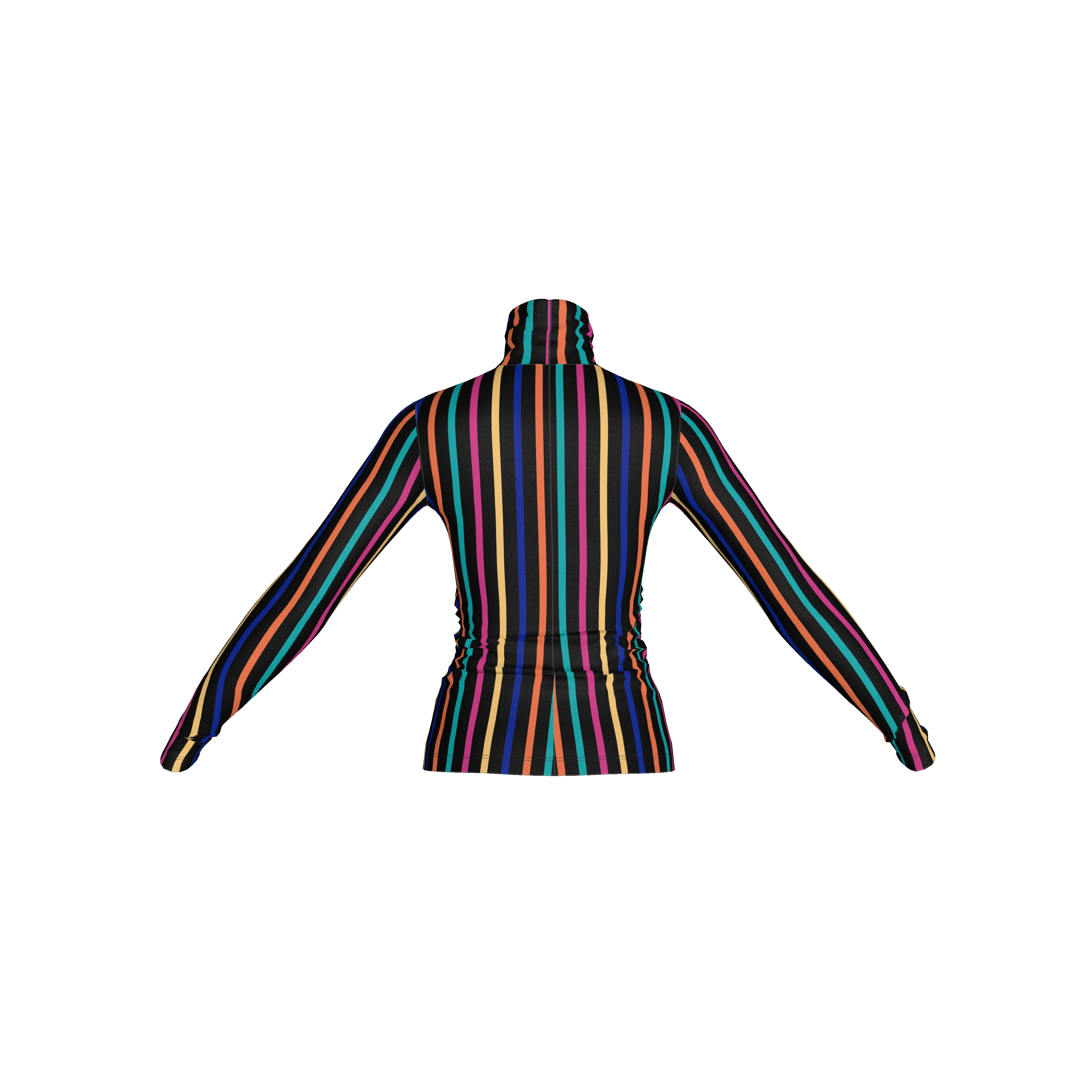 Candy Stripe Ring Pop Turtleneck