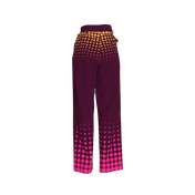 Berry Dot Wide Leg Trouser