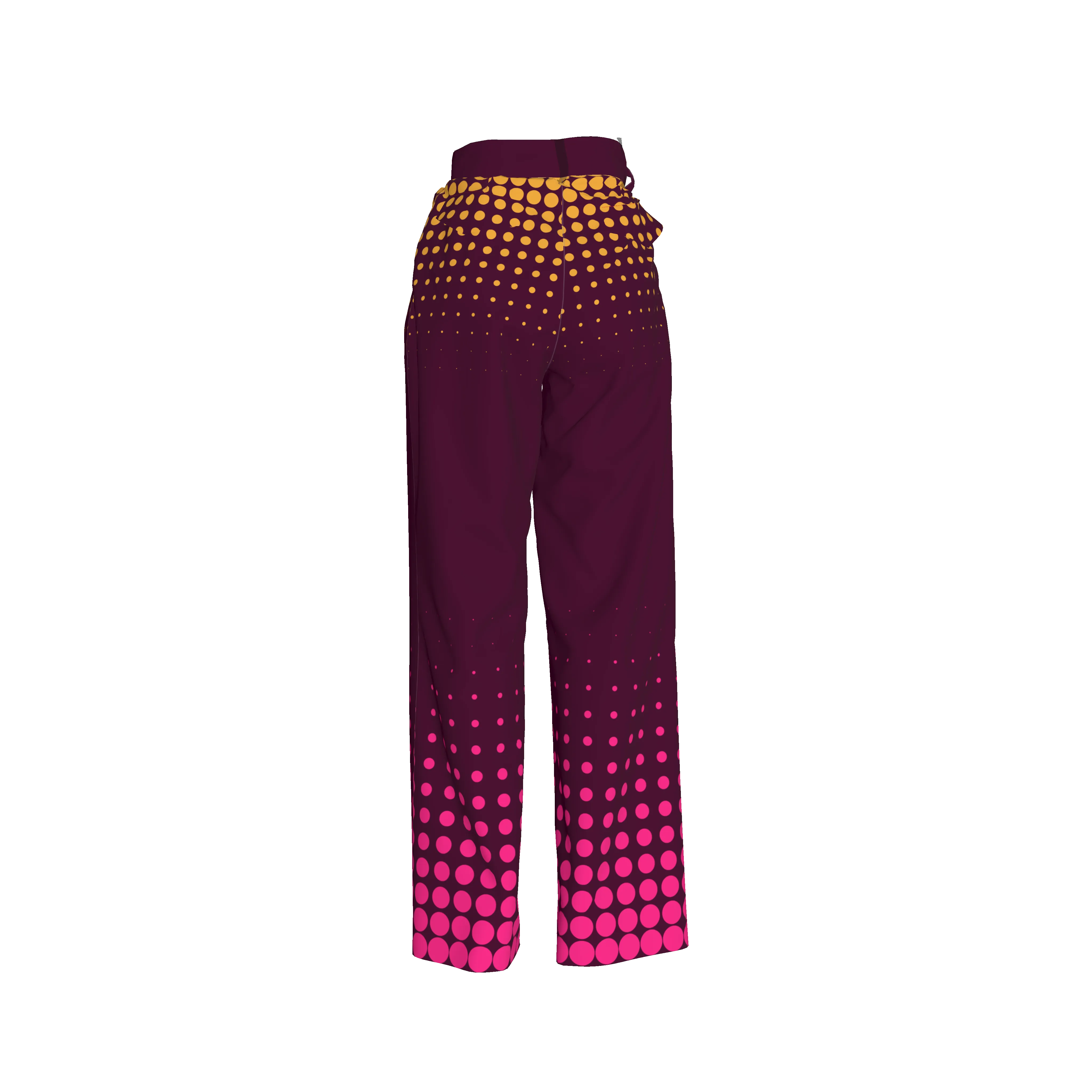 Berry Dot Wide Leg Trouser