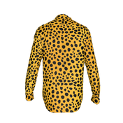 Cheetah Dot Button Up
