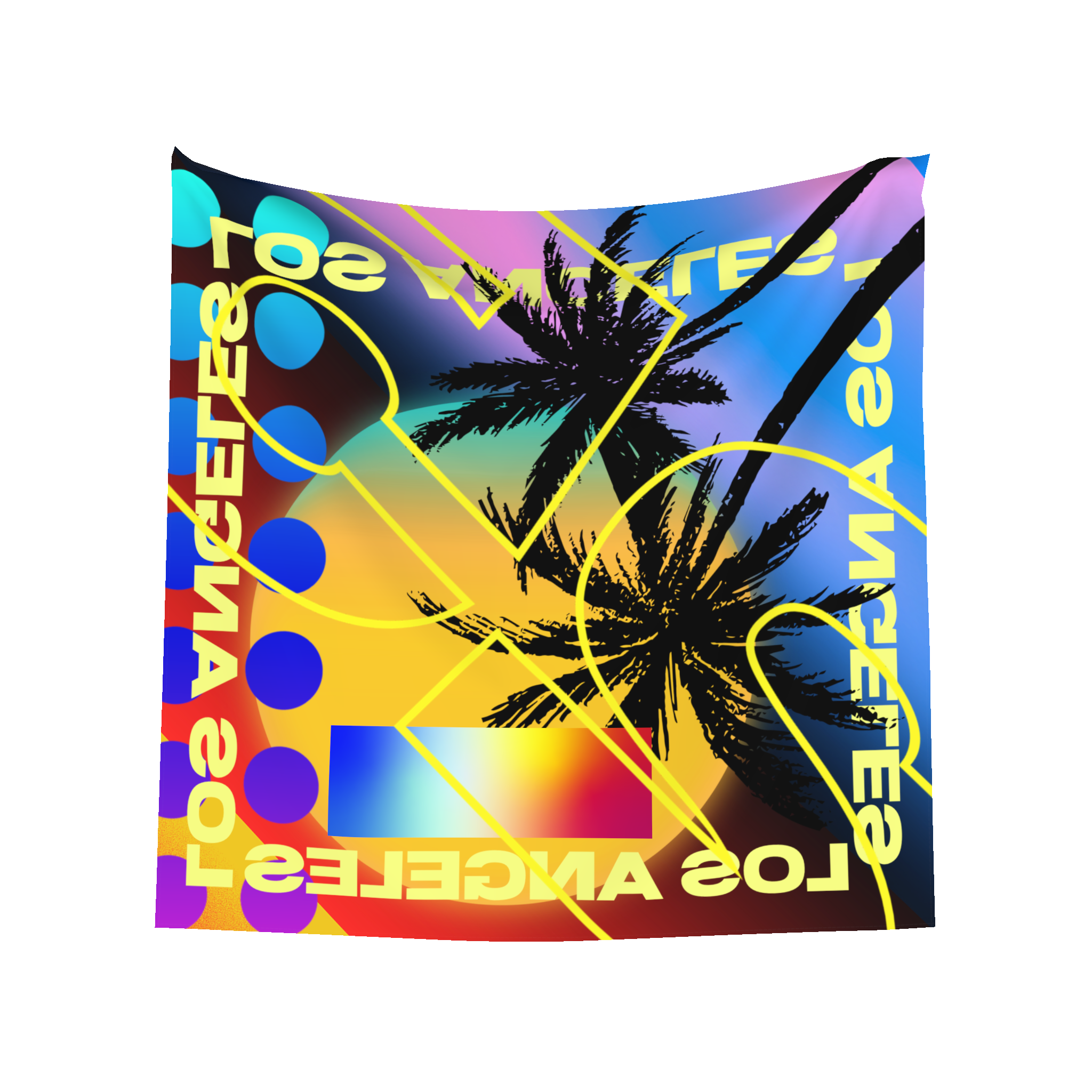 Love for LA Silk Scarf