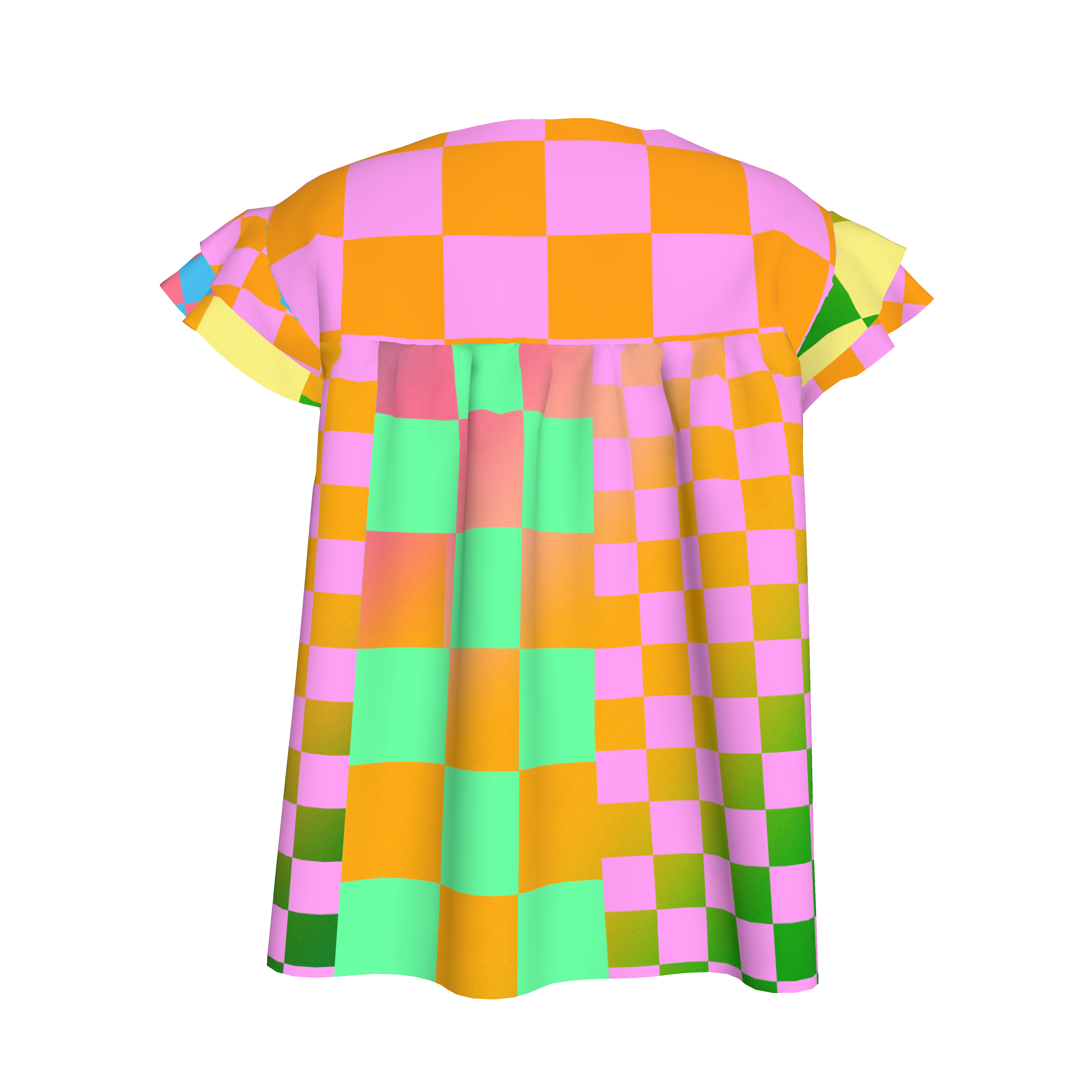 Kid's Psycheck Winged Sleeve Top