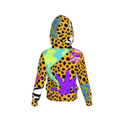 BruceGlen Cheetah Scramble Kid's Hoodie