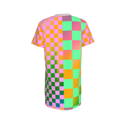 BruceGlen Psycheck Kid's T-Shirt Dress
