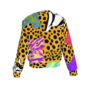 BruceGlen Cheetah Scramble Kid's Crew Neck Sweatshirt