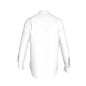 White Gloved One Stretch Silk Button-Up