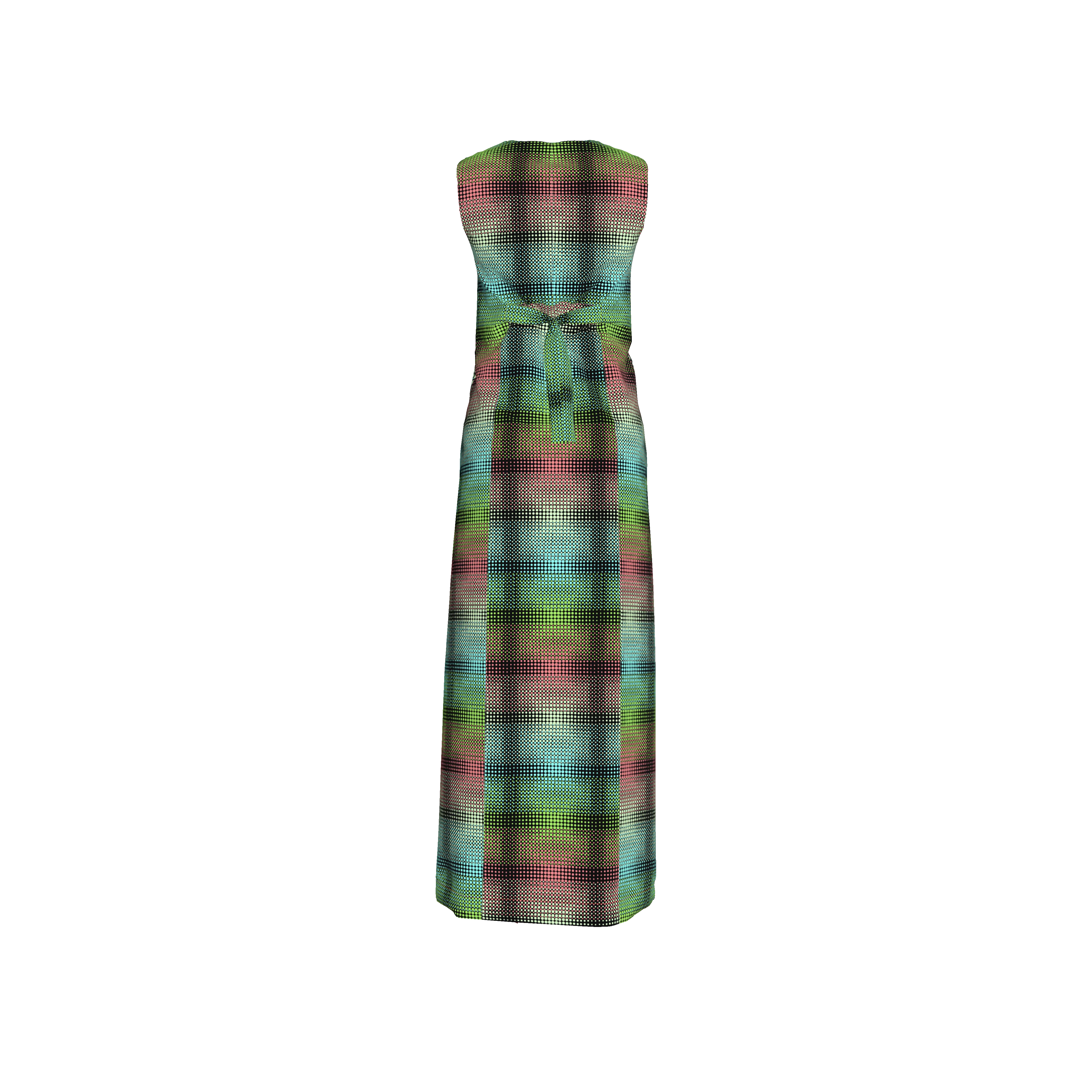 Sea. Glass Dot Gradient Maxi Vest