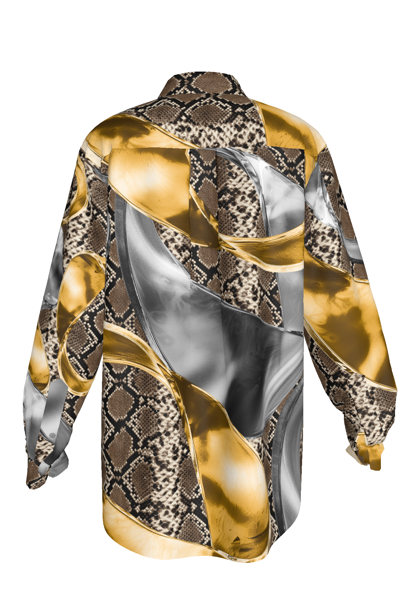 Python Rings Button Up