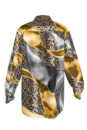 Python Rings Button Up
