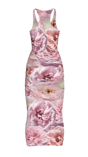 Pink Rose Tank Dress