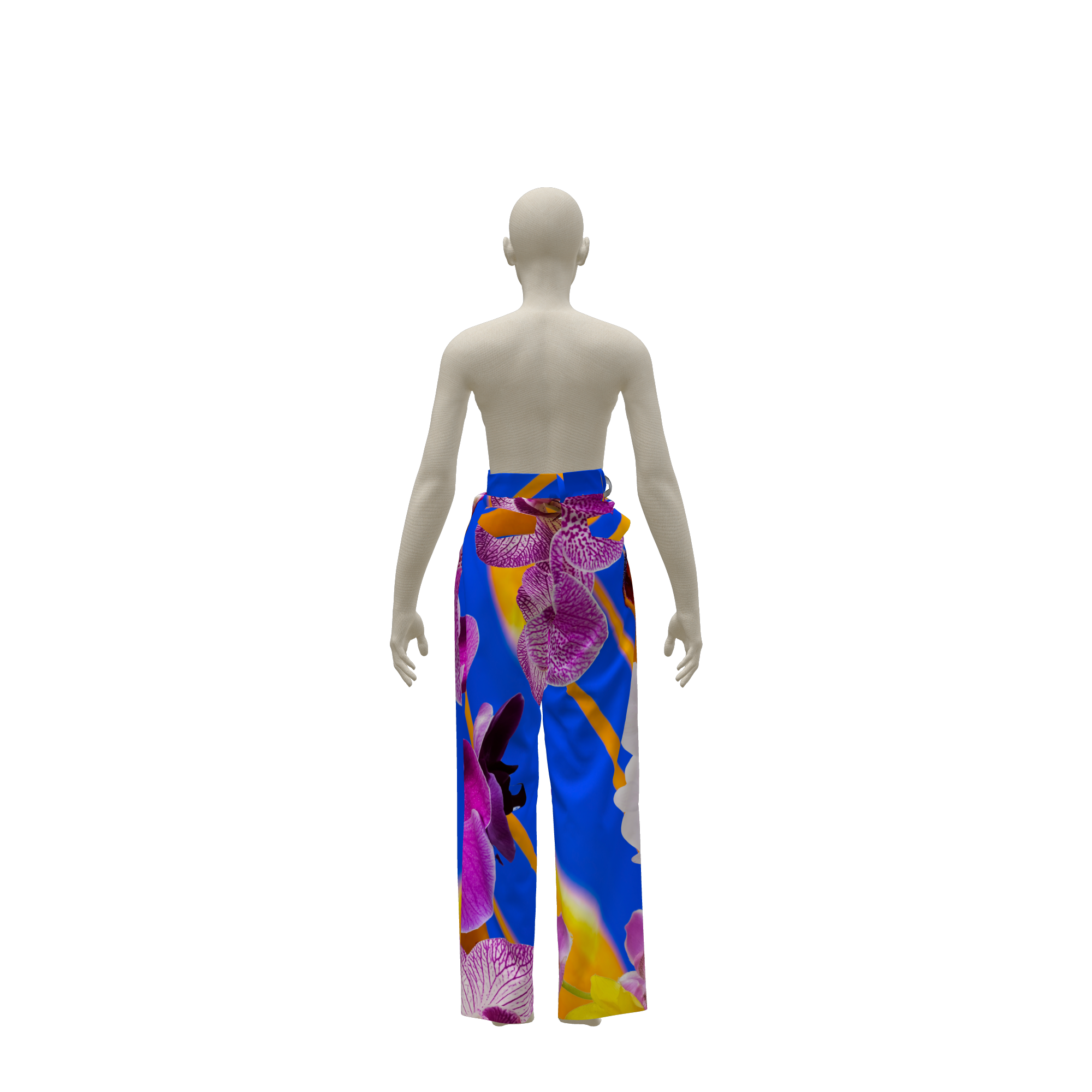 Blue Orchid Wide Leg Trousers