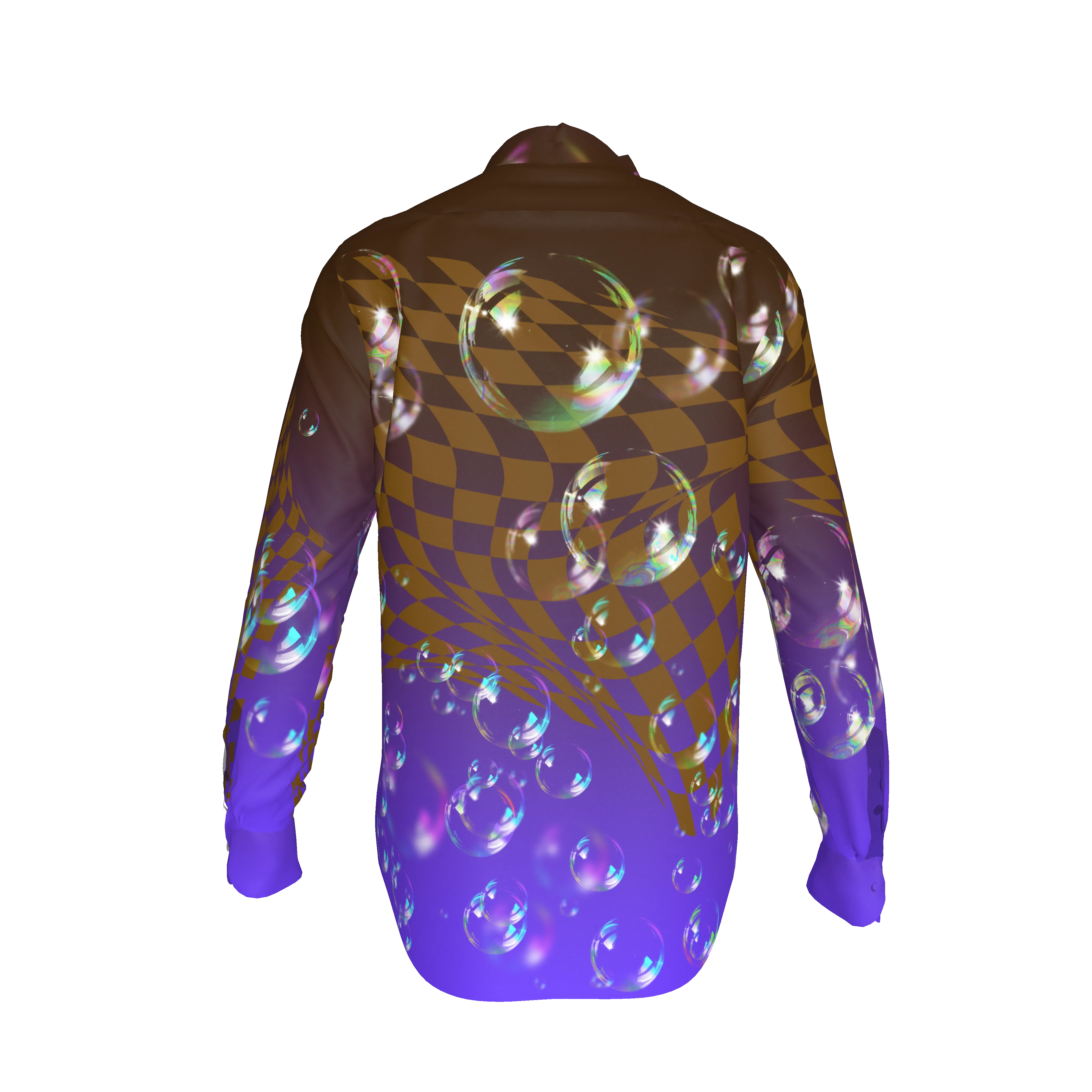 Fig Bubble Button Down 