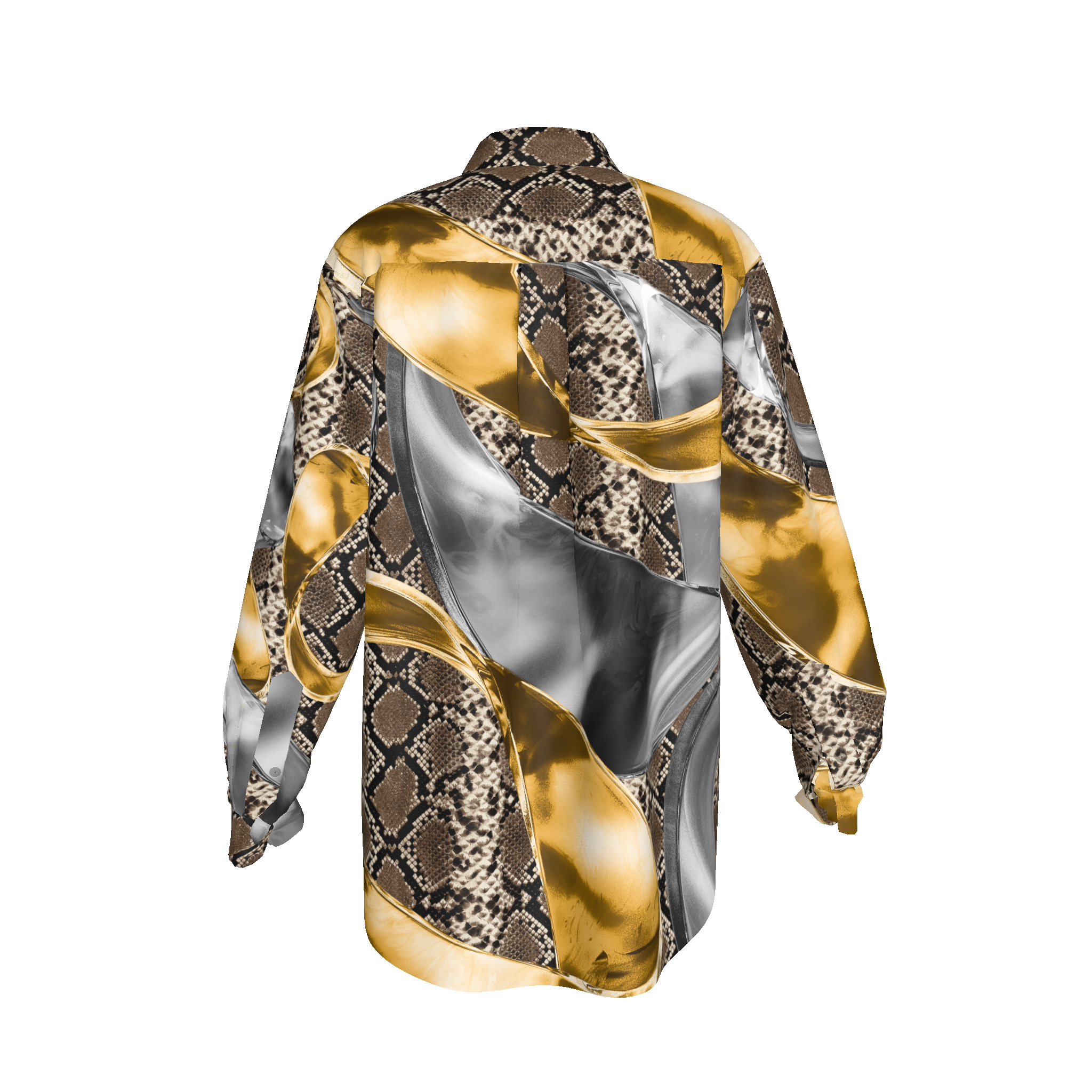 Python Rings Button Up