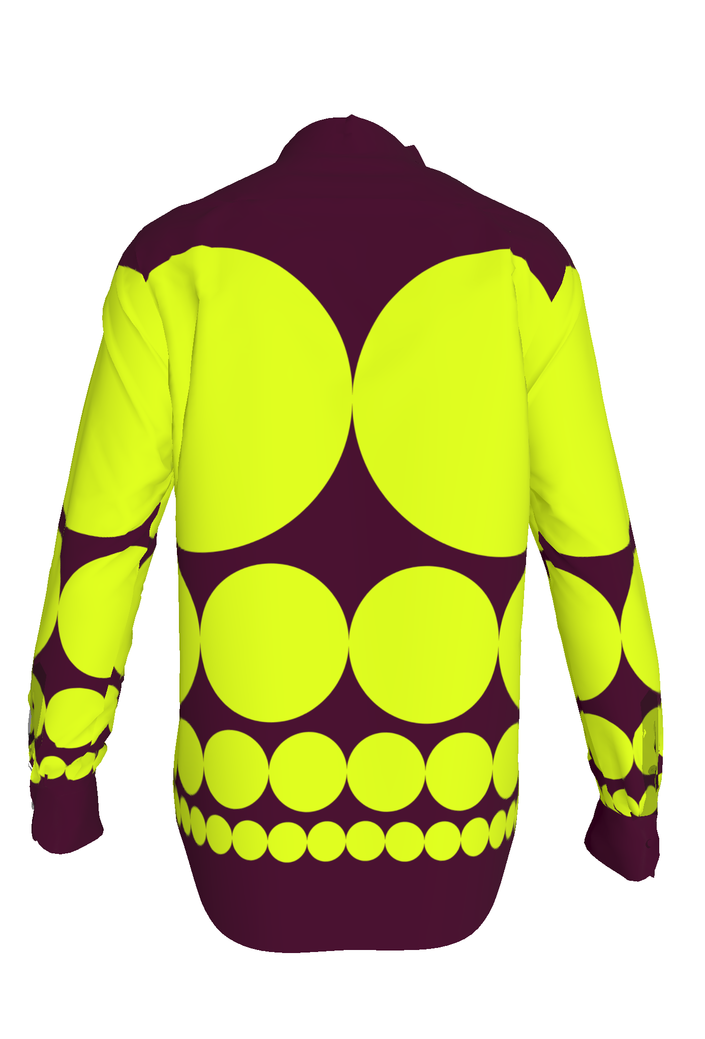 Neon Dot Button up Shirt