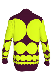Neon Dot Button up Shirt