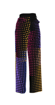 Black Dot Wide Leg Trouser