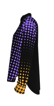 Black Dot Button Up Shirt