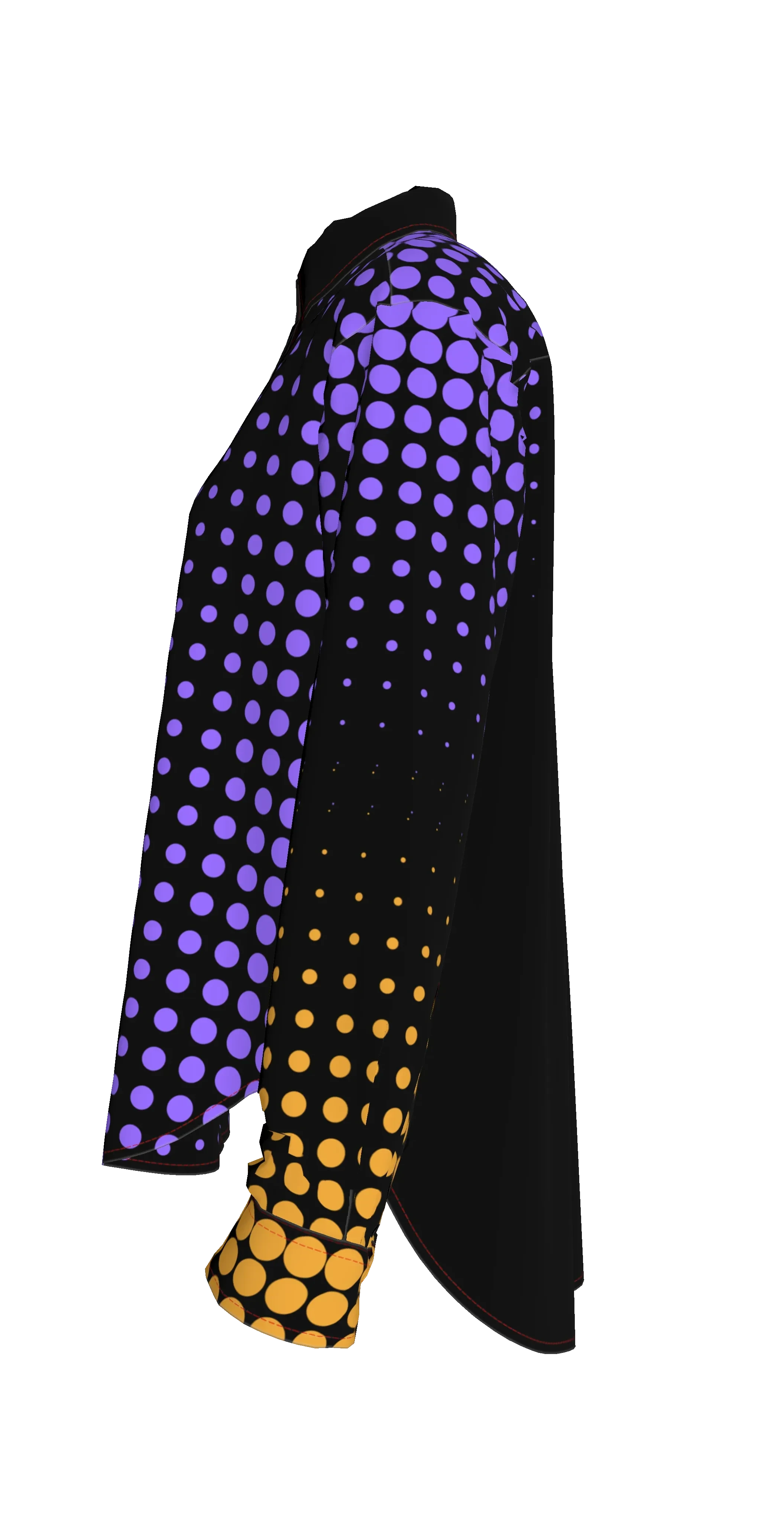 Black Dot Button Up Shirt