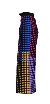 Black Dot Wide Leg Trouser