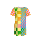 BruceGlen Psycheck Kid's T-Shirt Dress