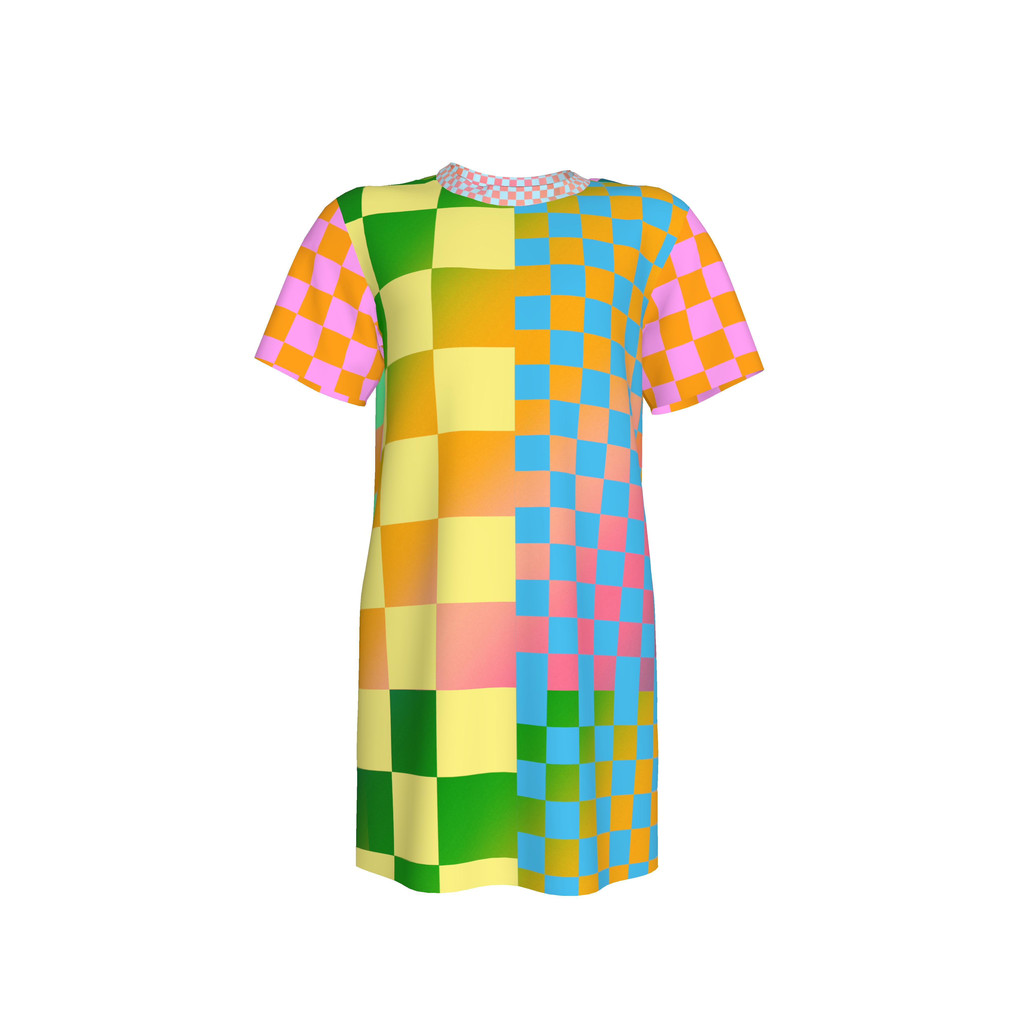 BruceGlen Psycheck Kid's T-Shirt Dress