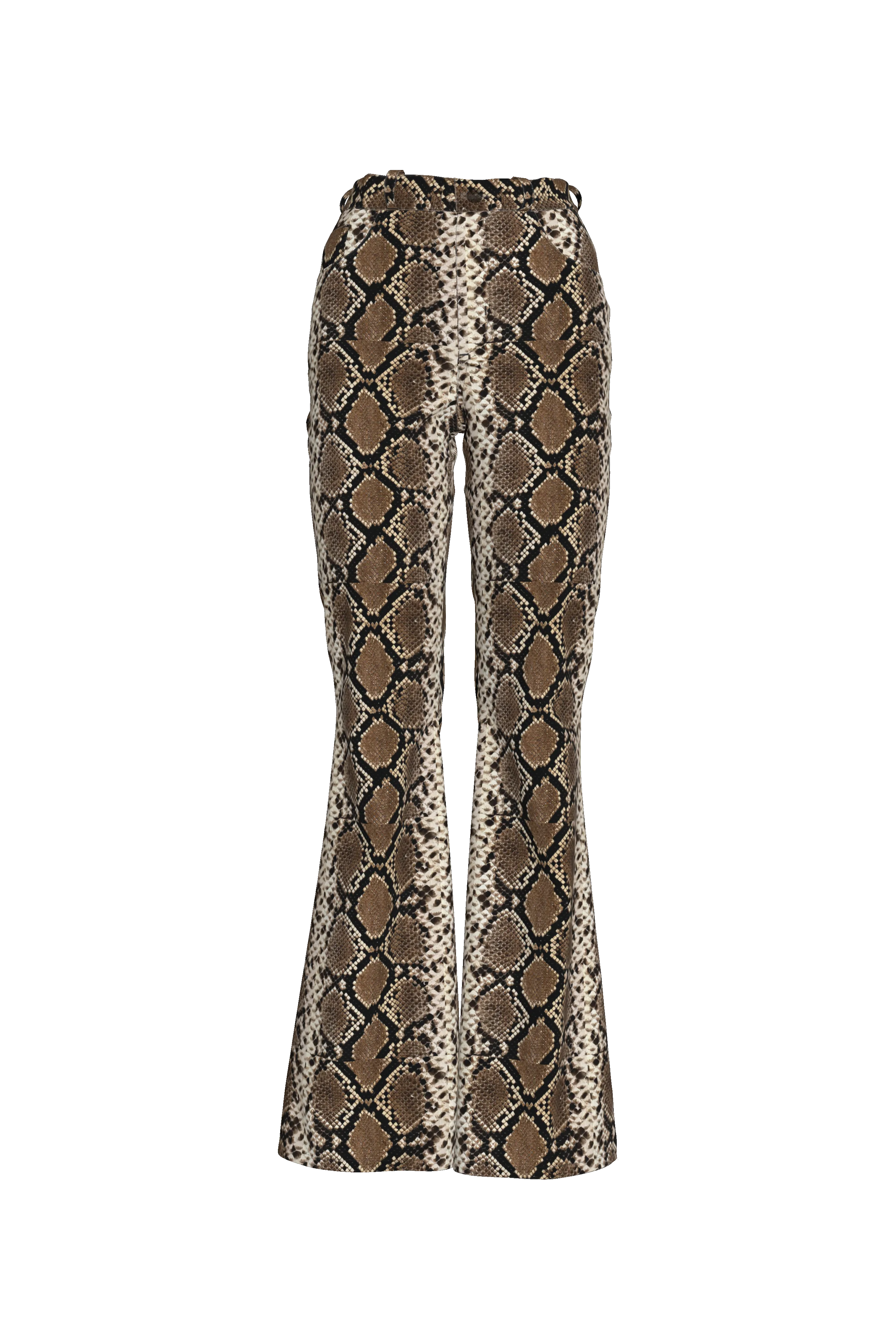 Python Super Flare Jeans