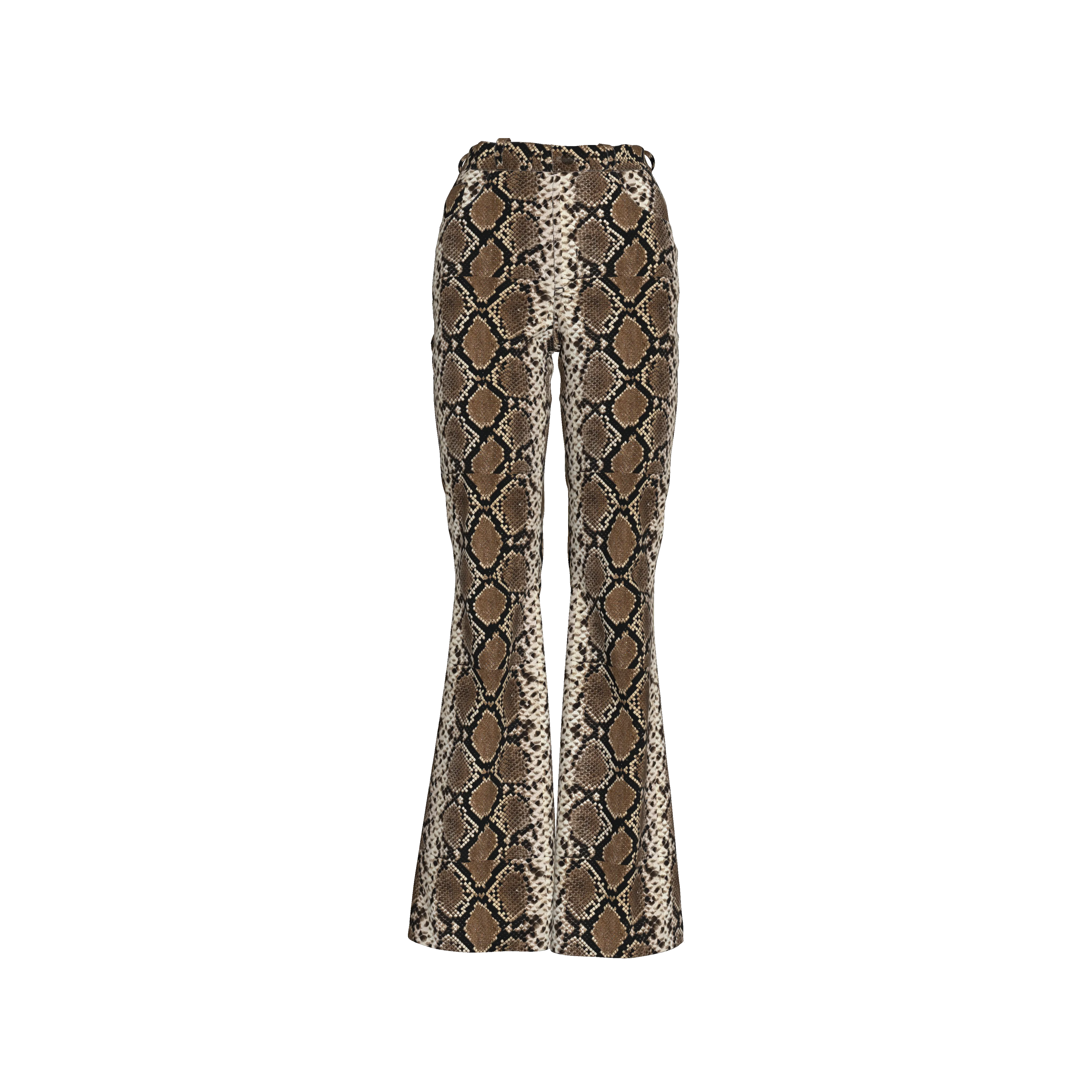 Python Super Flare Jeans