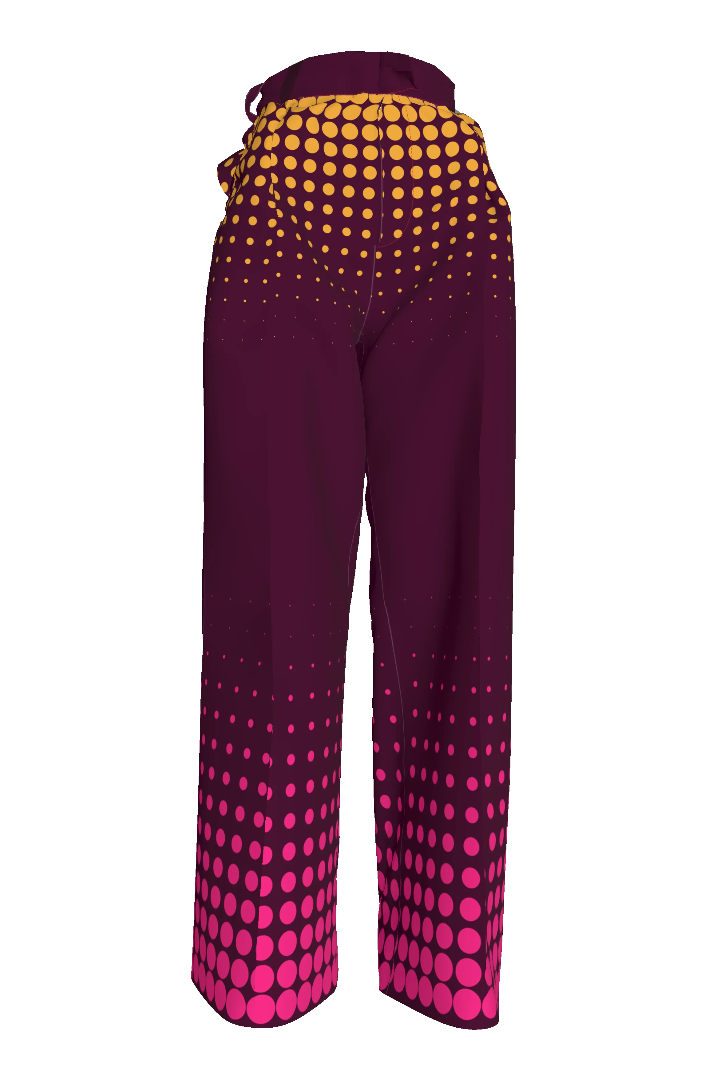 Berry Dot Wide Leg Trouser