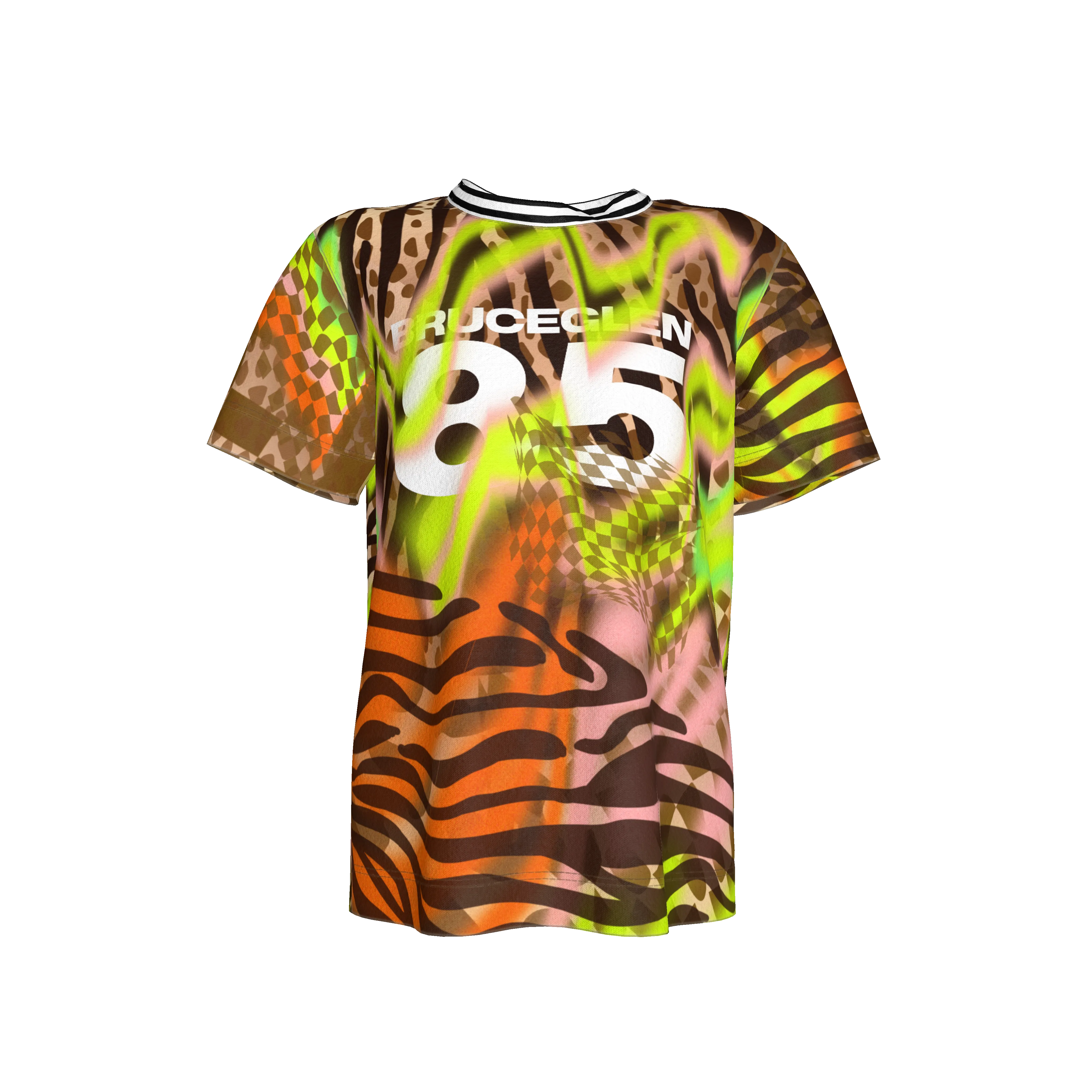 Kid's Wild Animal Scribble T-Shirt