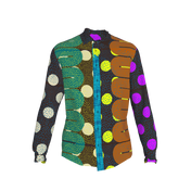 MS DC Small Dot Button Up